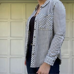 Lucky Brand Black and White Flannel